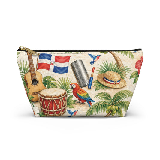 Dominican Republic Travel Pouch | Zipper Makeup Bag