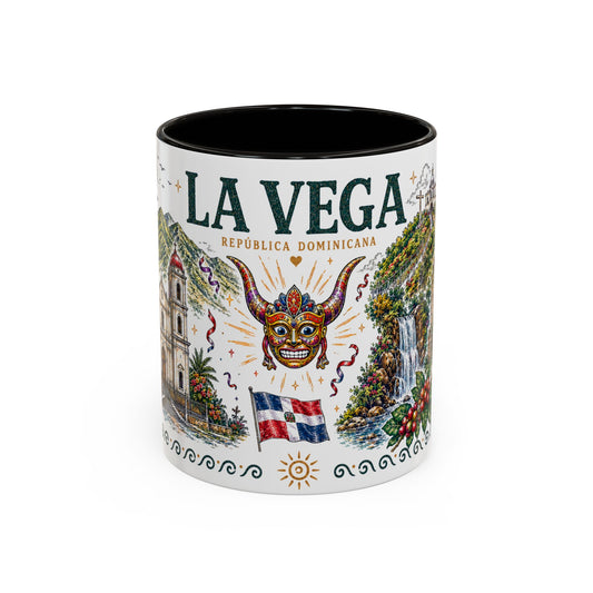 La Vega Dominican Republic Mug | Vintage Dominican Heritage Coffee Cup
