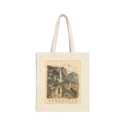 Venezuela Tote Bag – Vintage Venezuelan Travel & Cultural Gift