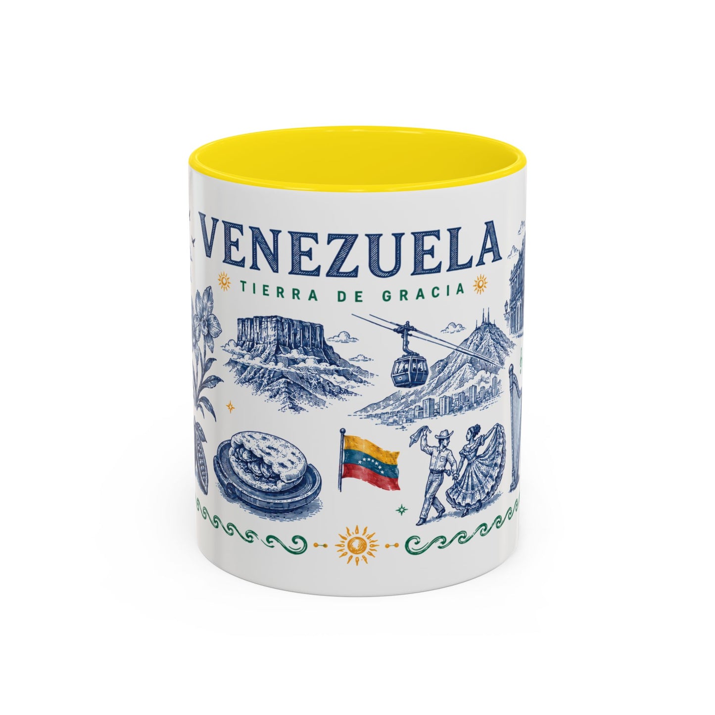 Venezuela Ceramic Coffee Mug | Travel Souvenir