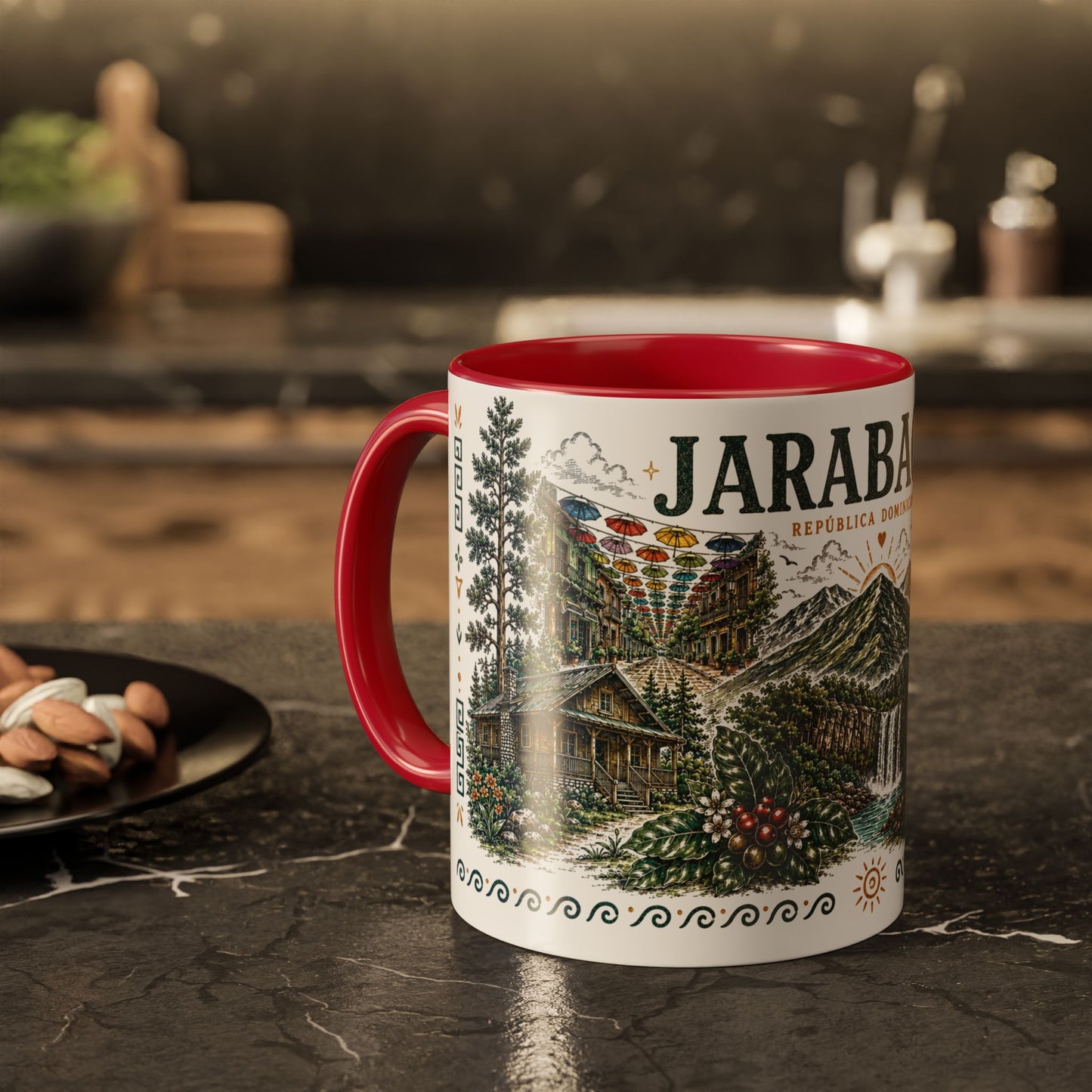 Jarabacoa Dominican Republic Mug | Vintage Dominican Heritage Coffee Cup