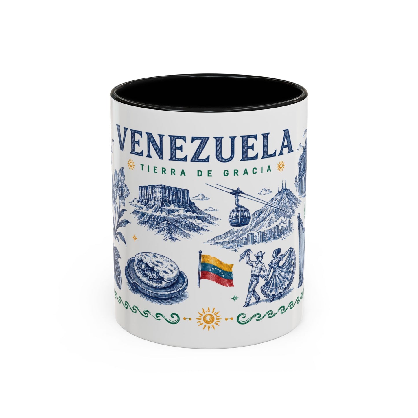 Venezuela Ceramic Coffee Mug | Travel Souvenir