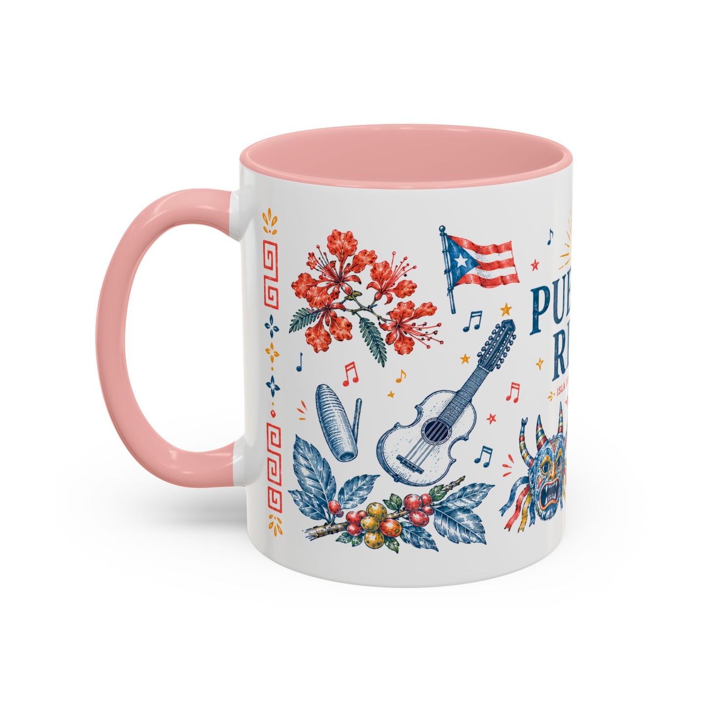 Puerto Rico Ceramic Coffee Mug | Travel Souvenir