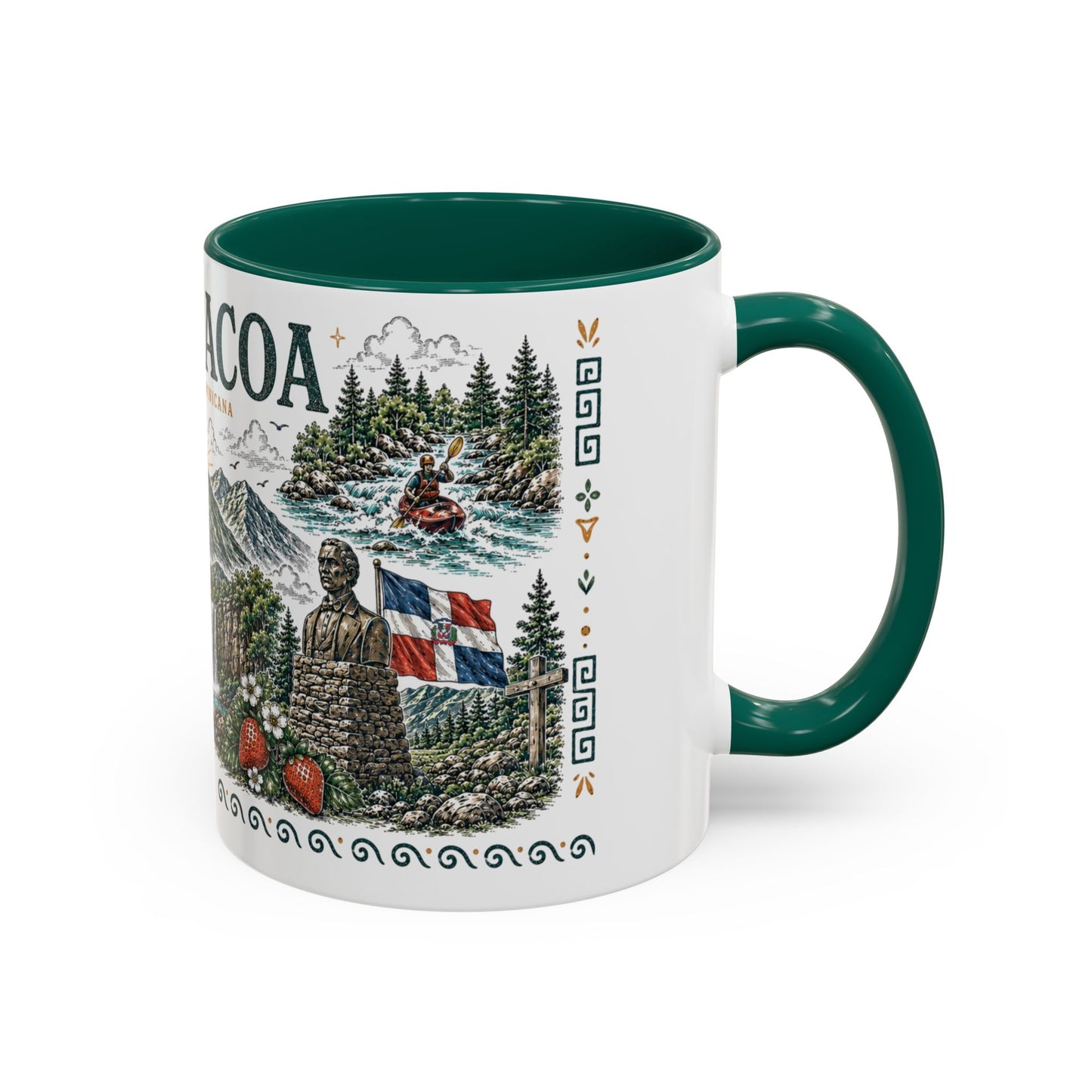 Jarabacoa Dominican Republic Mug | Vintage Dominican Heritage Coffee Cup