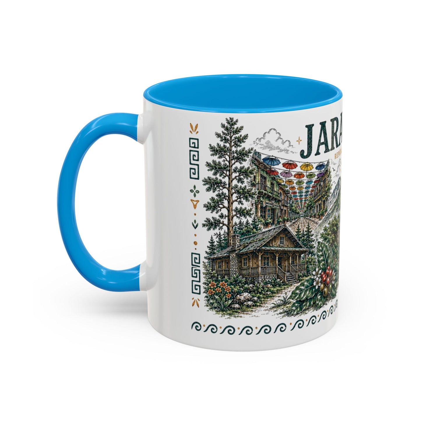 Jarabacoa Dominican Republic Mug | Vintage Dominican Heritage Coffee Cup