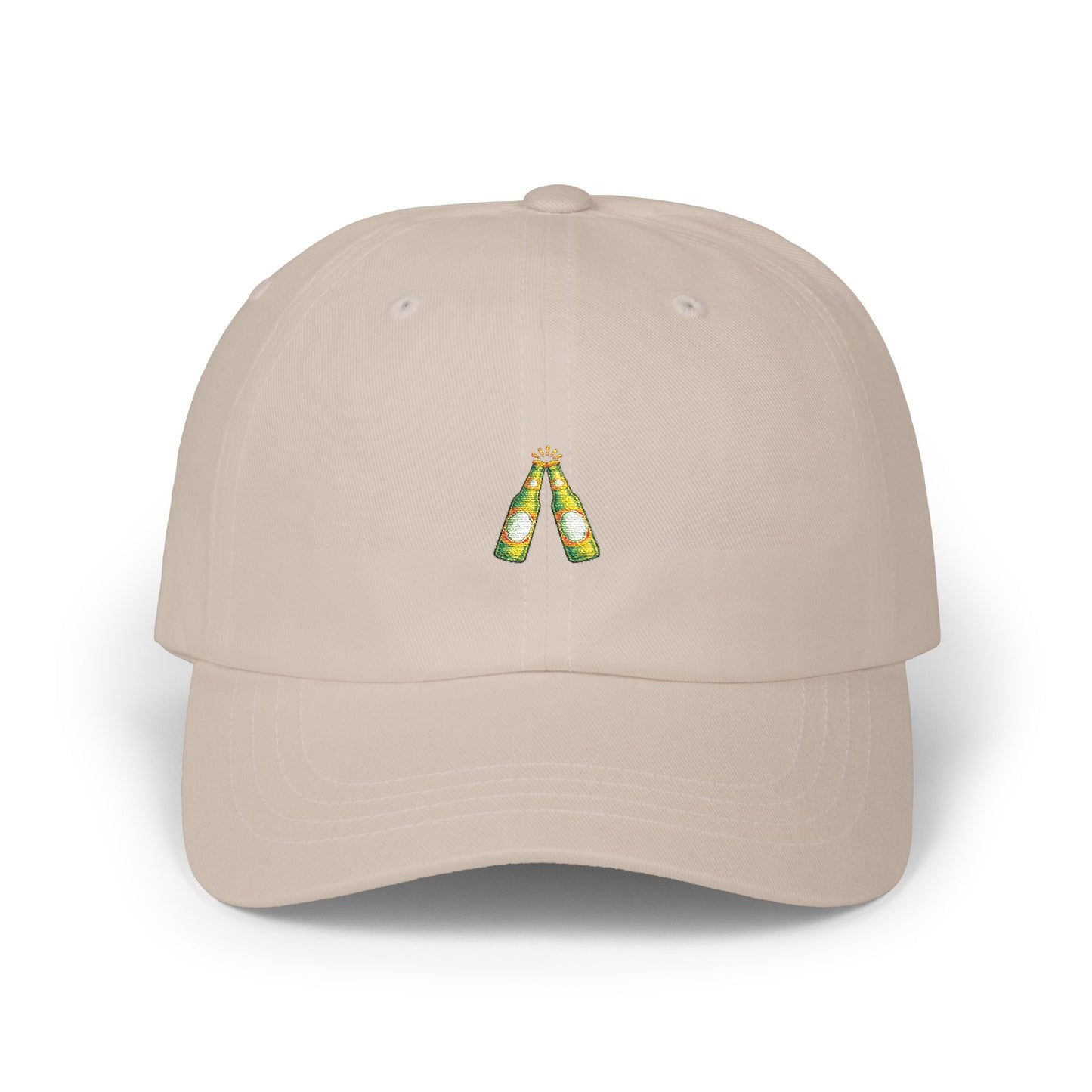 Beer Bottle Embroidered Baseball Hat
