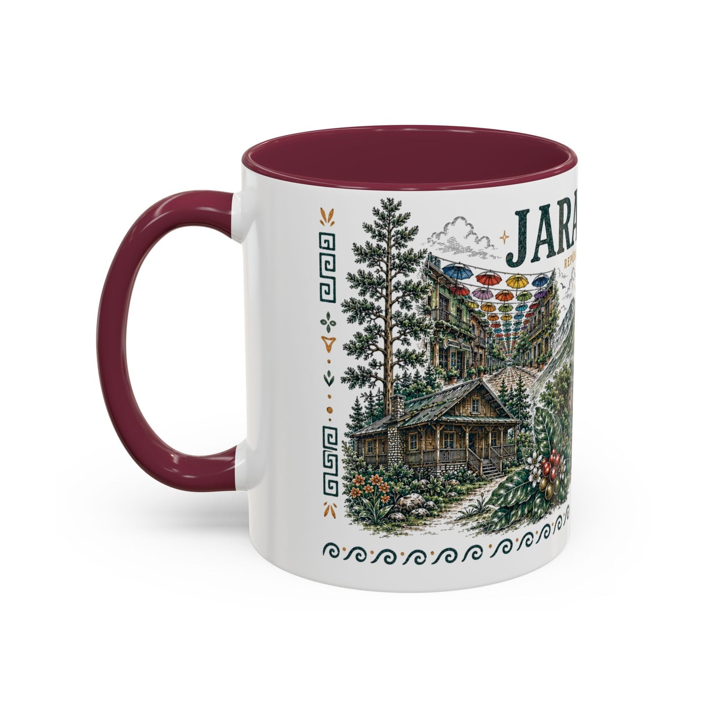 Jarabacoa Dominican Republic Mug | Vintage Dominican Heritage Coffee Cup