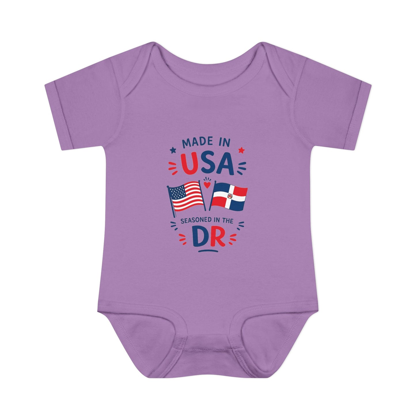 Dominican Baby Onesie | Made in USA Seasoned in Dominican Republic Bodysuit | Dominican Baby Gift