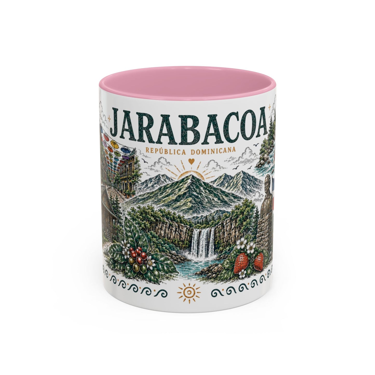 Jarabacoa Dominican Republic Mug | Vintage Dominican Heritage Coffee Cup