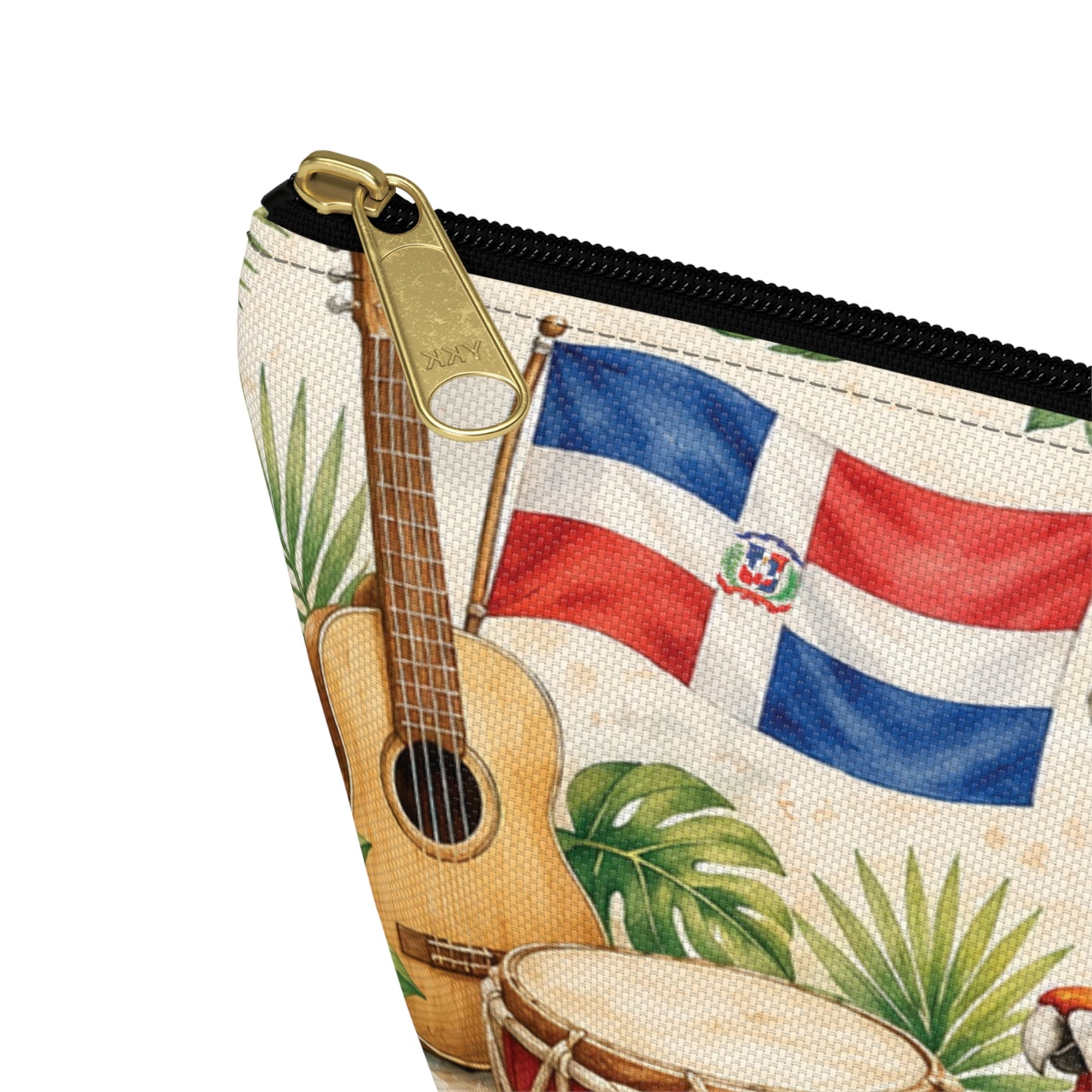 Dominican Republic Travel Pouch | Zipper Makeup Bag