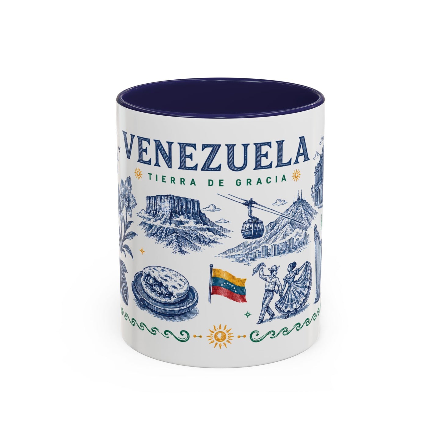 Venezuela Ceramic Coffee Mug | Travel Souvenir