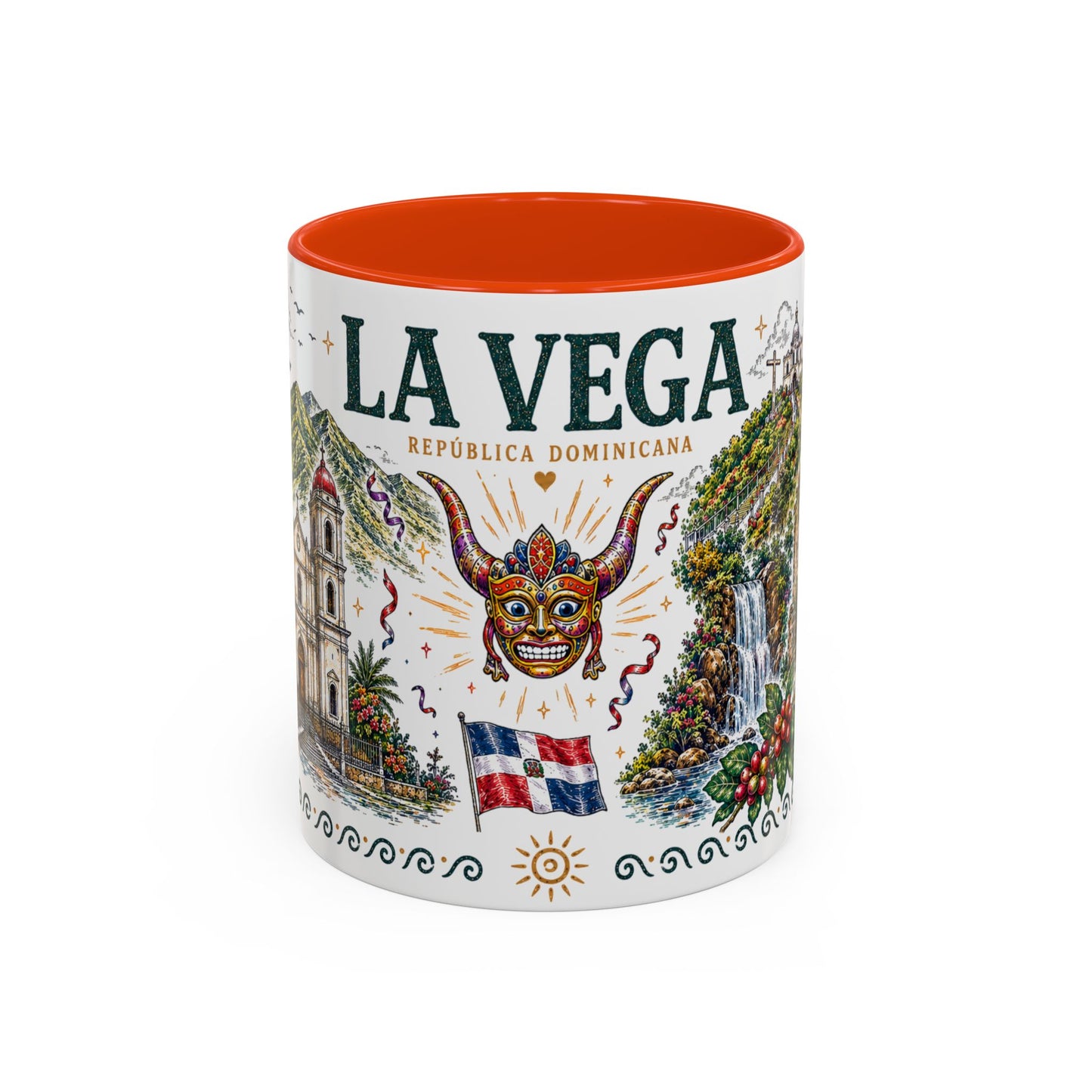 La Vega Dominican Republic Mug | Vintage Dominican Heritage Coffee Cup