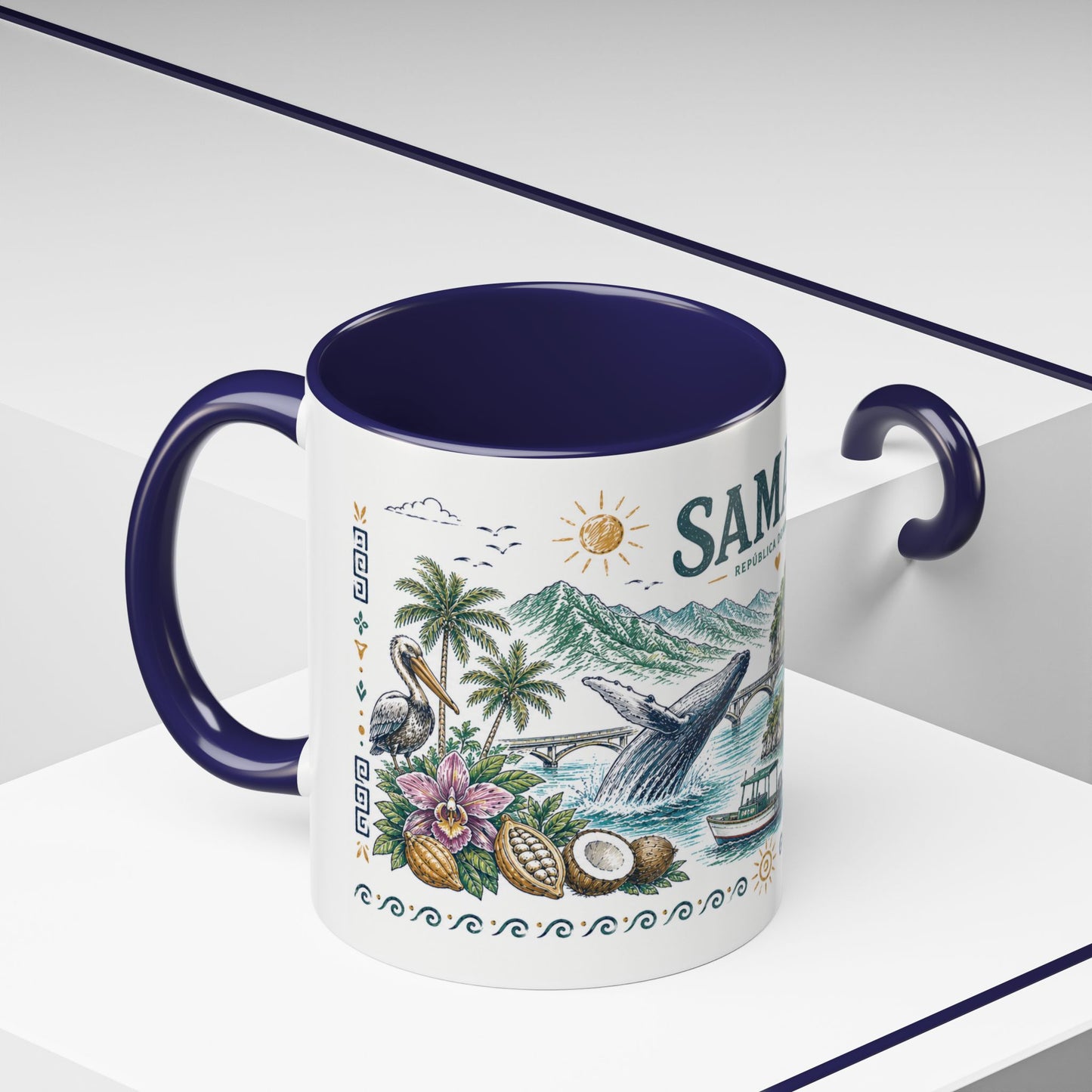 Samaná Dominican Republic Mug | Dominican Coffee Mug | Caribbean Travel Gift