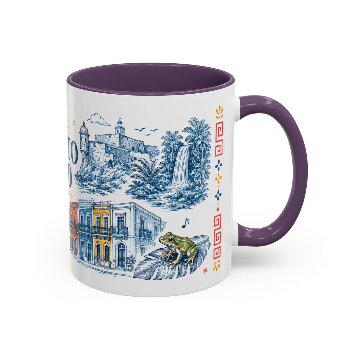 Puerto Rico Ceramic Coffee Mug | Travel Souvenir