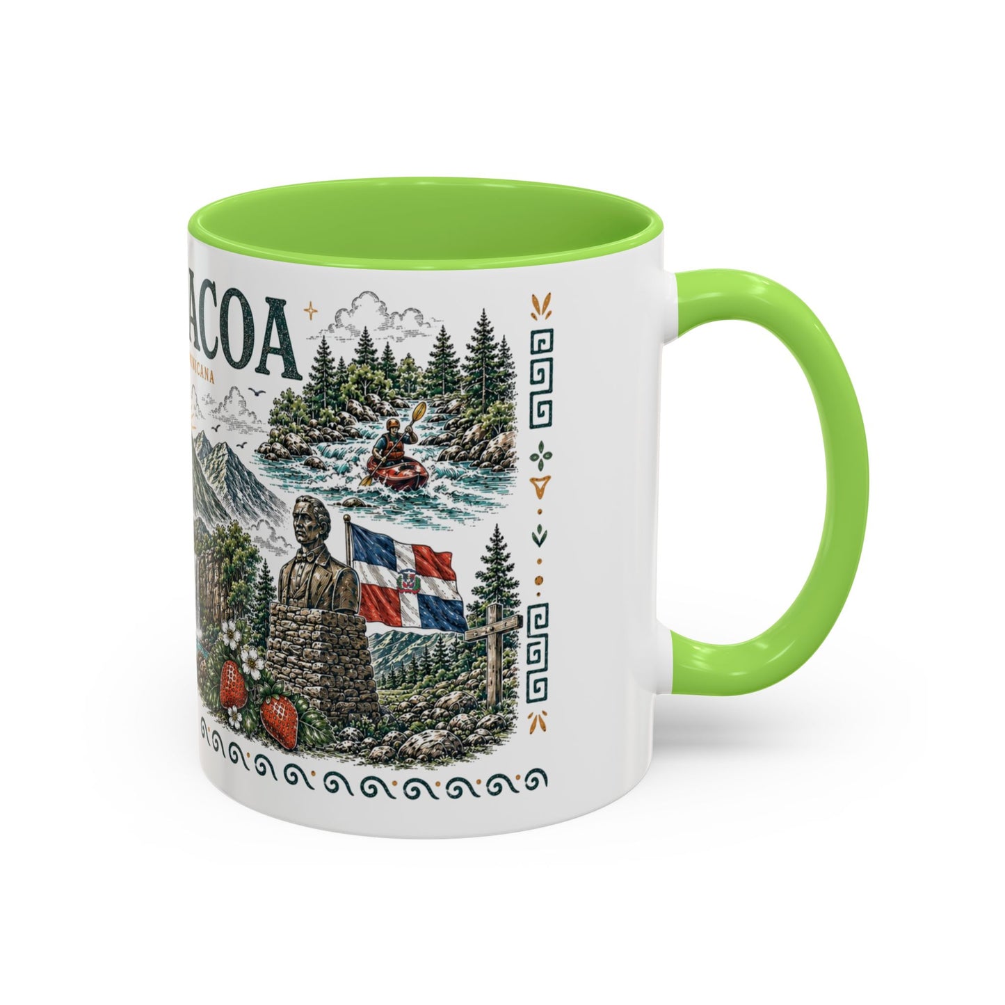 Jarabacoa Dominican Republic Mug | Vintage Dominican Heritage Coffee Cup