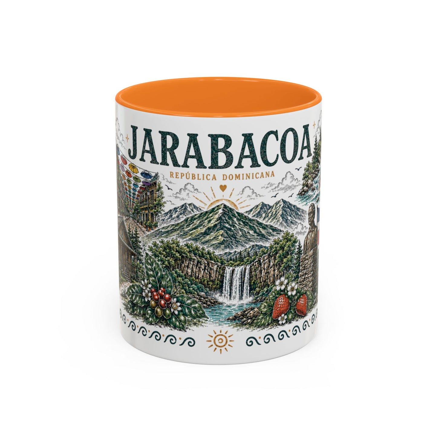 Jarabacoa Dominican Republic Mug | Vintage Dominican Heritage Coffee Cup