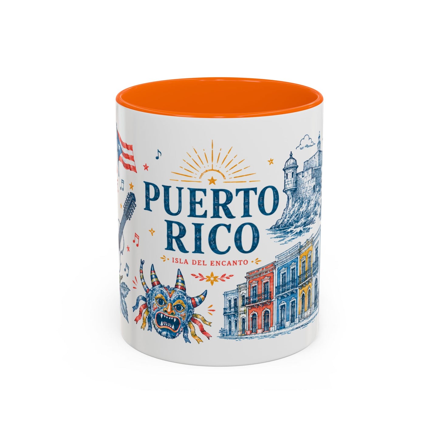 Puerto Rico Ceramic Coffee Mug | Travel Souvenir