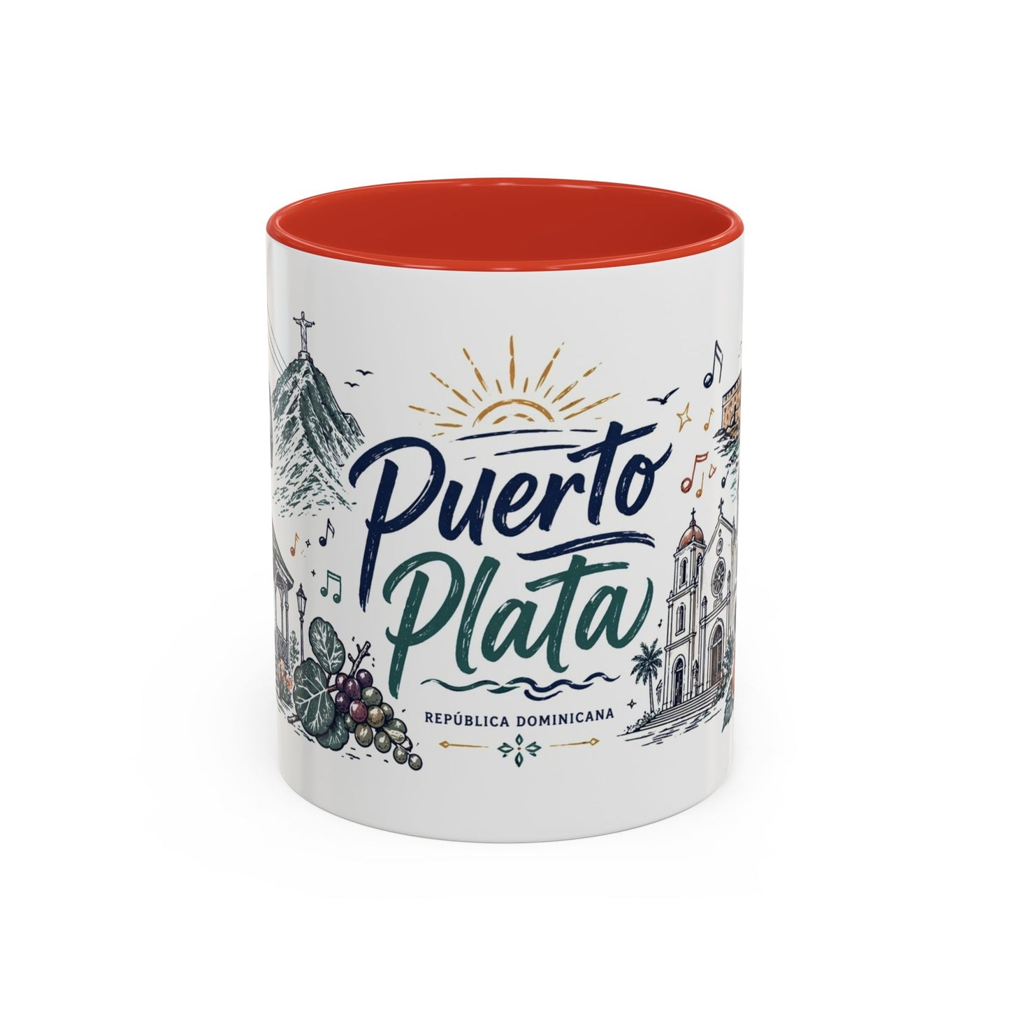 Puerto Plata Coffee Mug — Dominican Republic Travel Souvenir