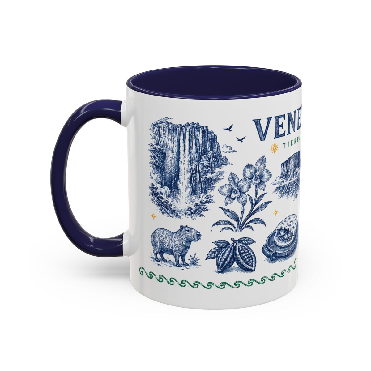 Venezuela Mug – Illustrated Venezuelan Coffee Mug & Heritage Gift