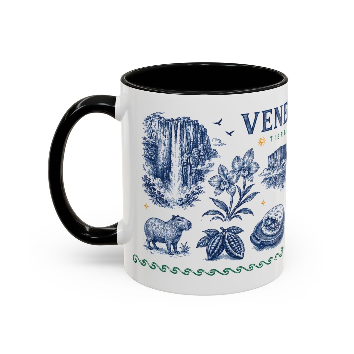 Venezuela Ceramic Coffee Mug | Travel Souvenir