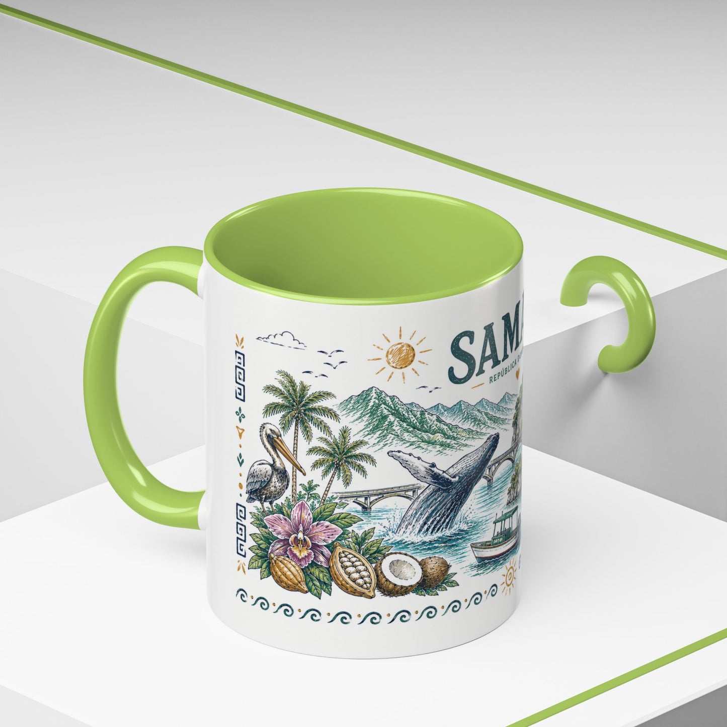 Samaná Dominican Republic Mug | Dominican Coffee Mug | Caribbean Travel Gift