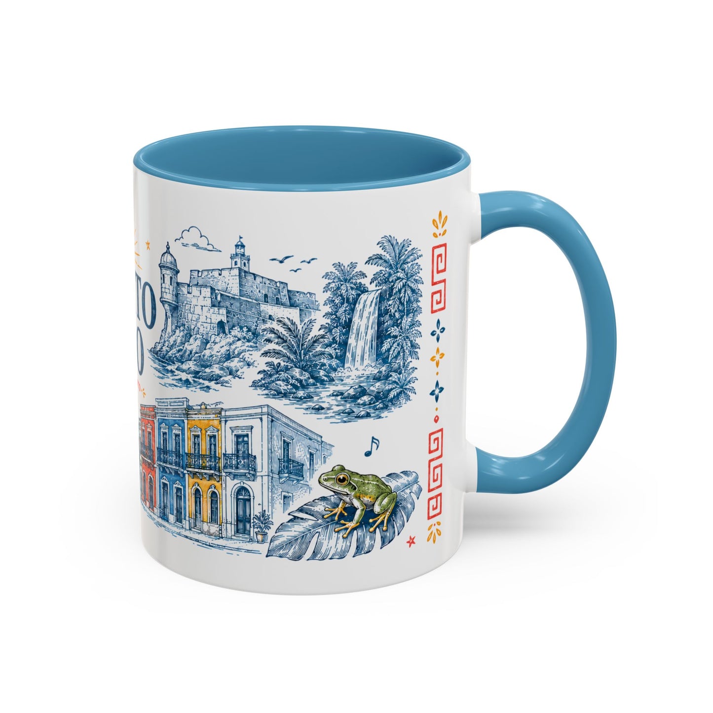 Puerto Rico Ceramic Coffee Mug | Travel Souvenir