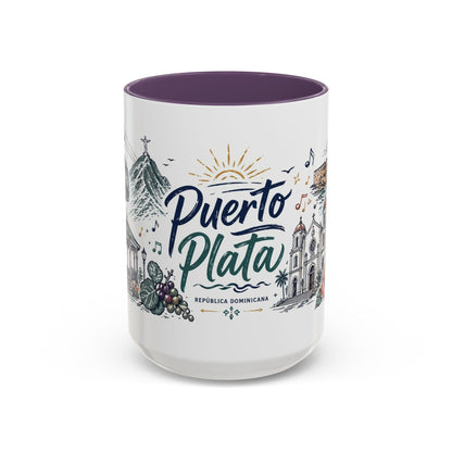 Puerto Plata Coffee Mug — Dominican Republic Travel Souvenir