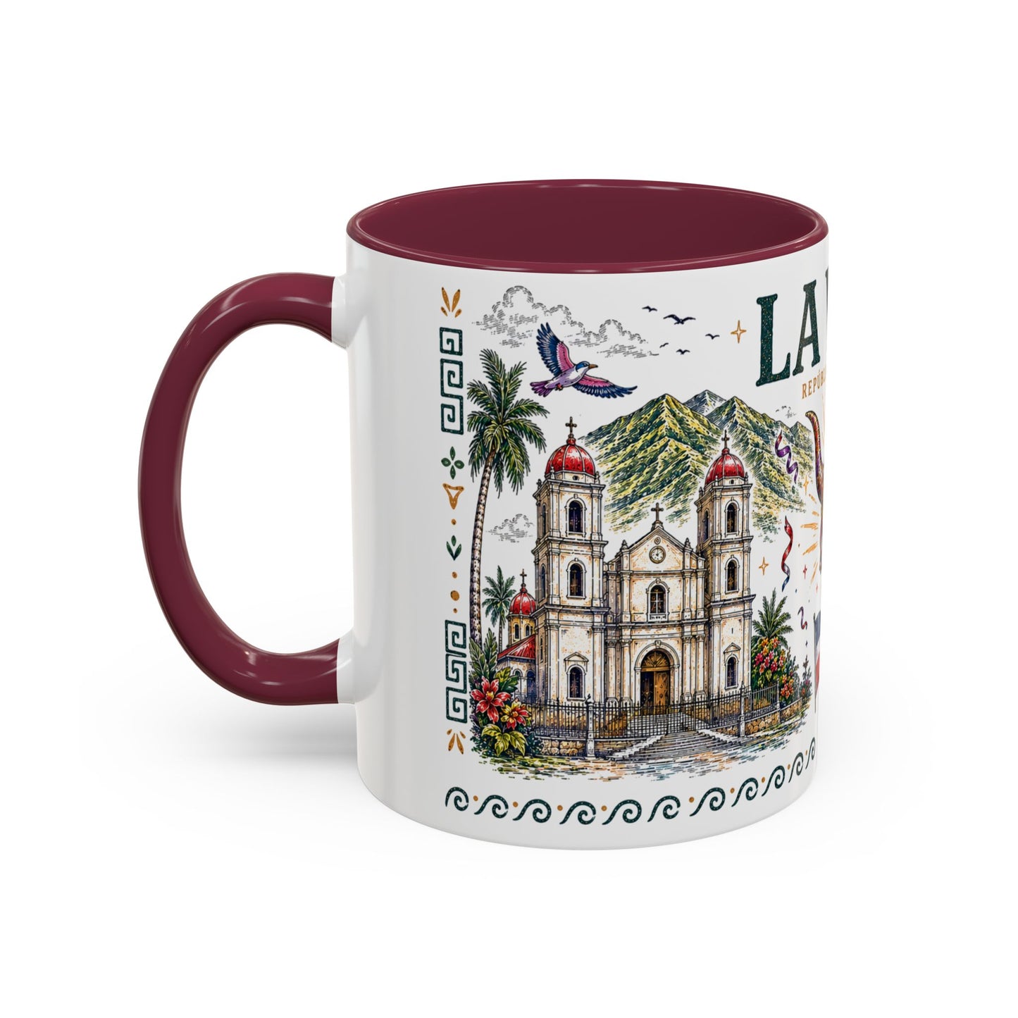 La Vega Dominican Republic Mug | Vintage Dominican Heritage Coffee Cup