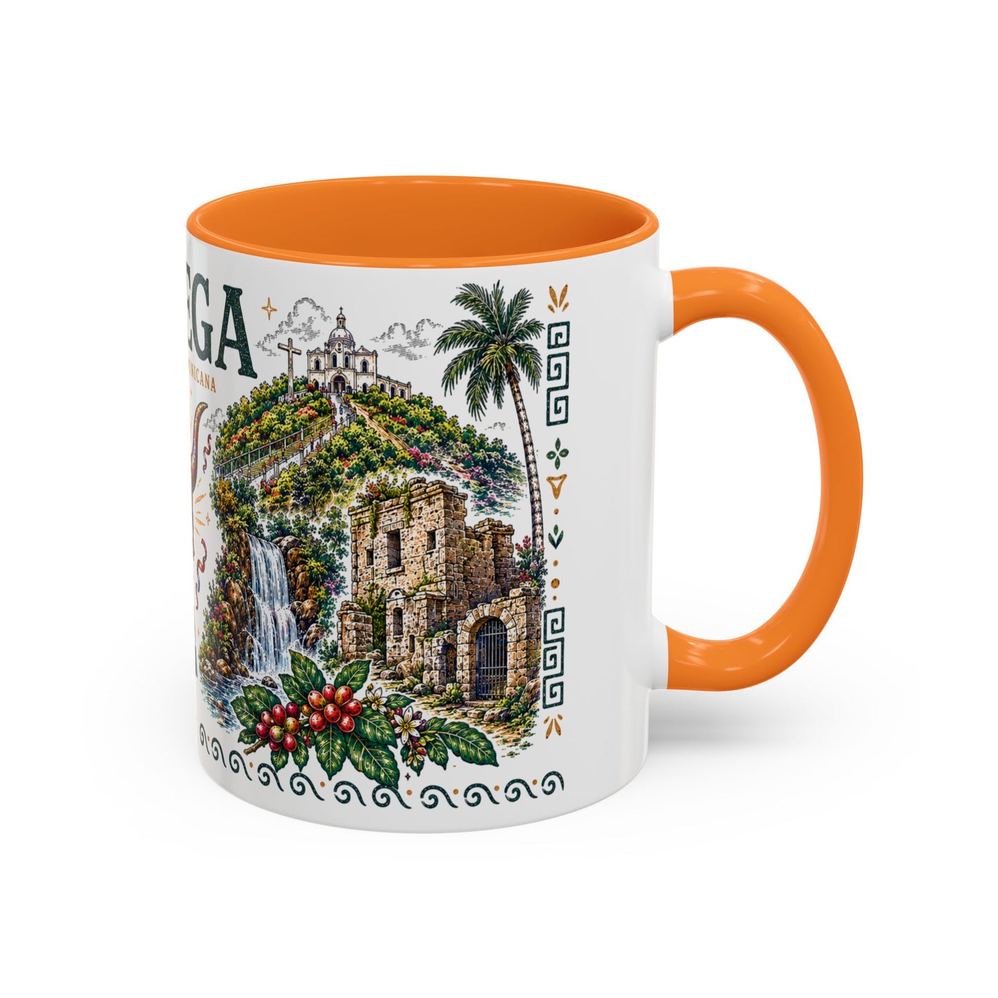 La Vega Dominican Republic Mug | Vintage Dominican Heritage Coffee Cup