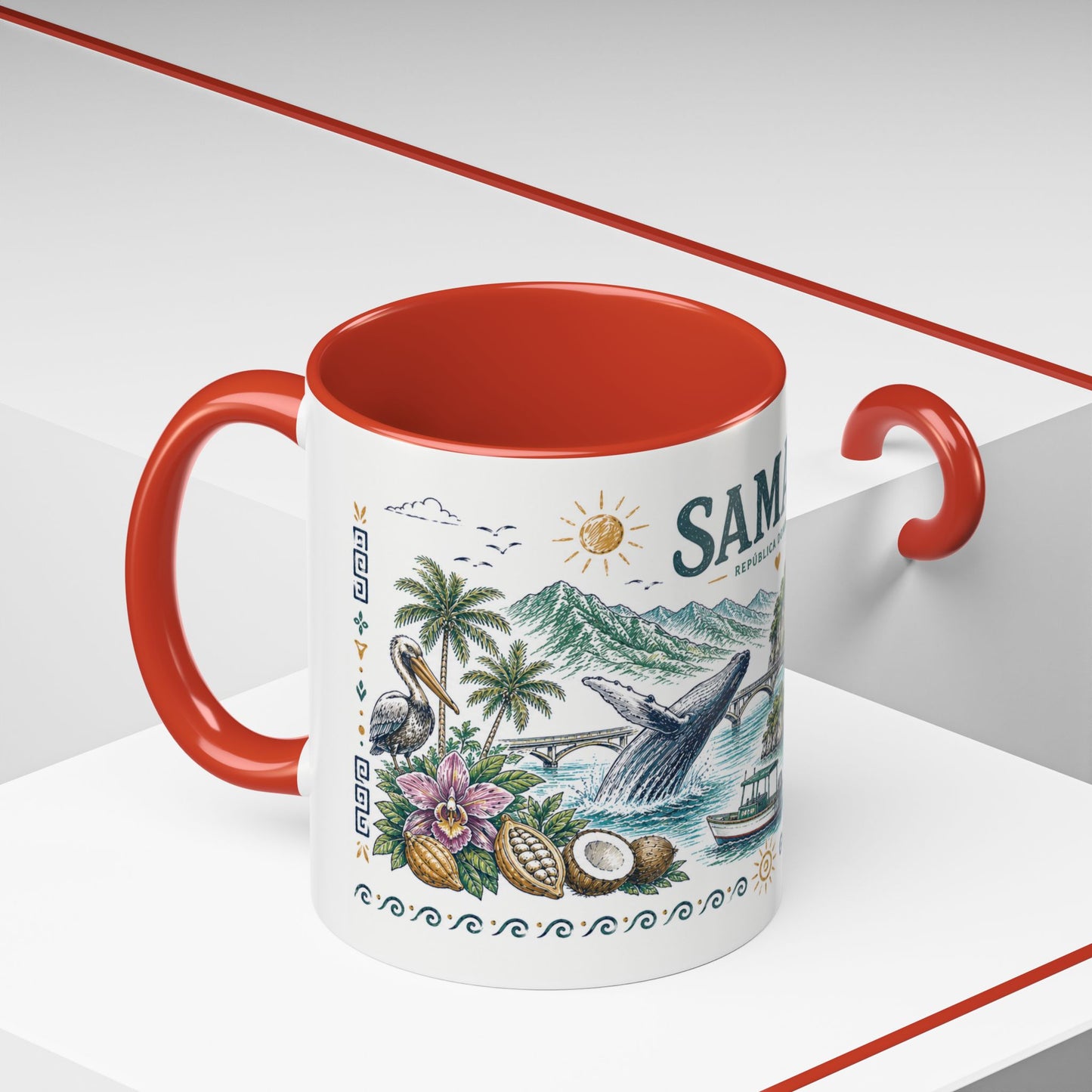 Samaná Dominican Republic Mug | Dominican Coffee Mug | Caribbean Travel Gift