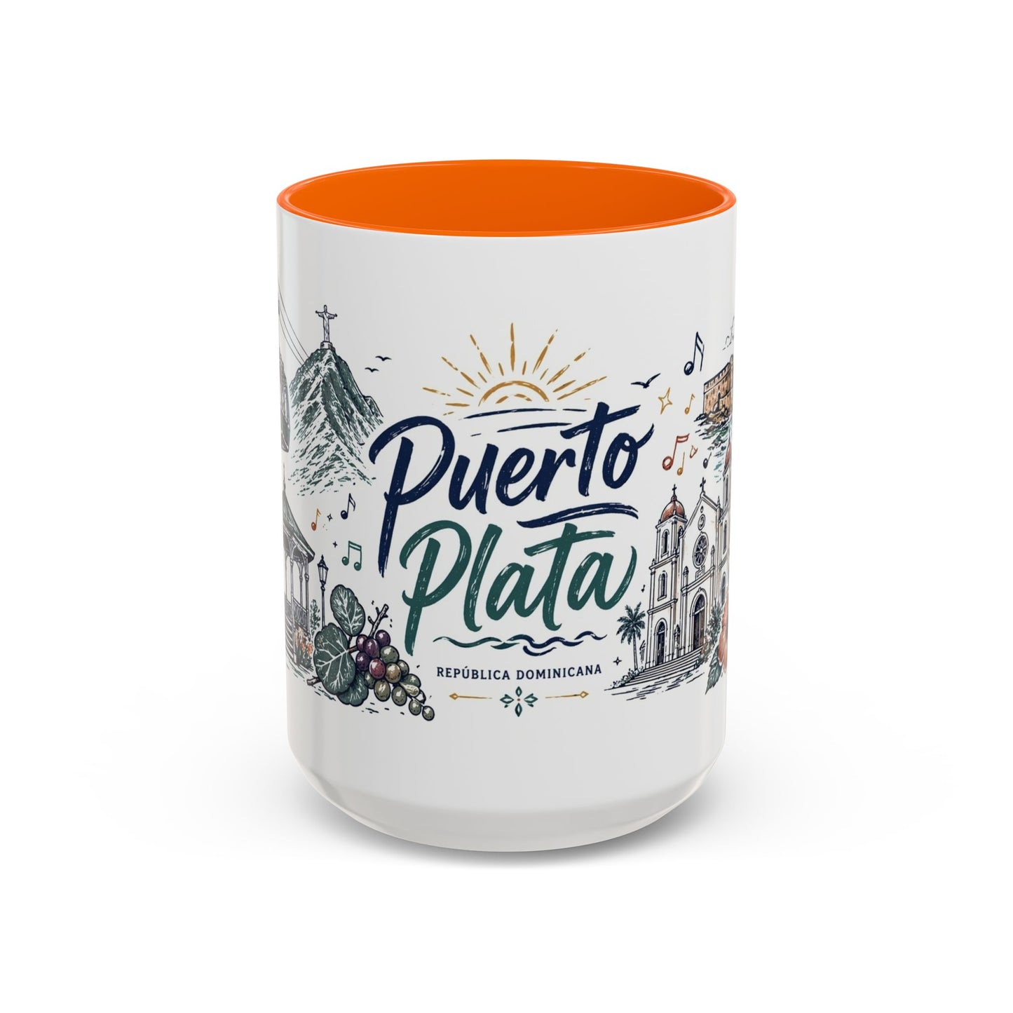 Puerto Plata Coffee Mug — Dominican Republic Travel Souvenir