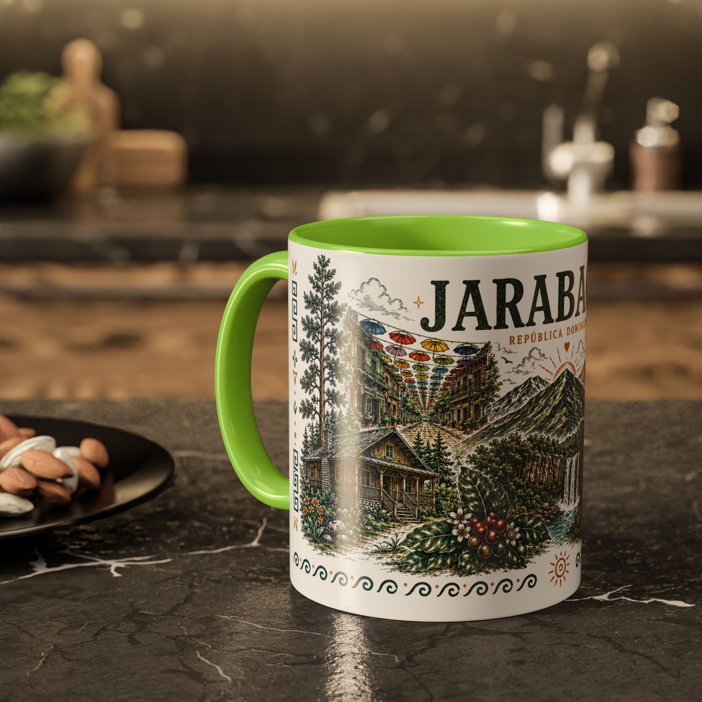 Jarabacoa Dominican Republic Mug | Vintage Dominican Heritage Coffee Cup