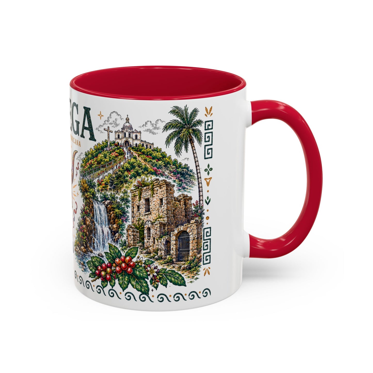 La Vega Dominican Republic Mug | Vintage Dominican Heritage Coffee Cup