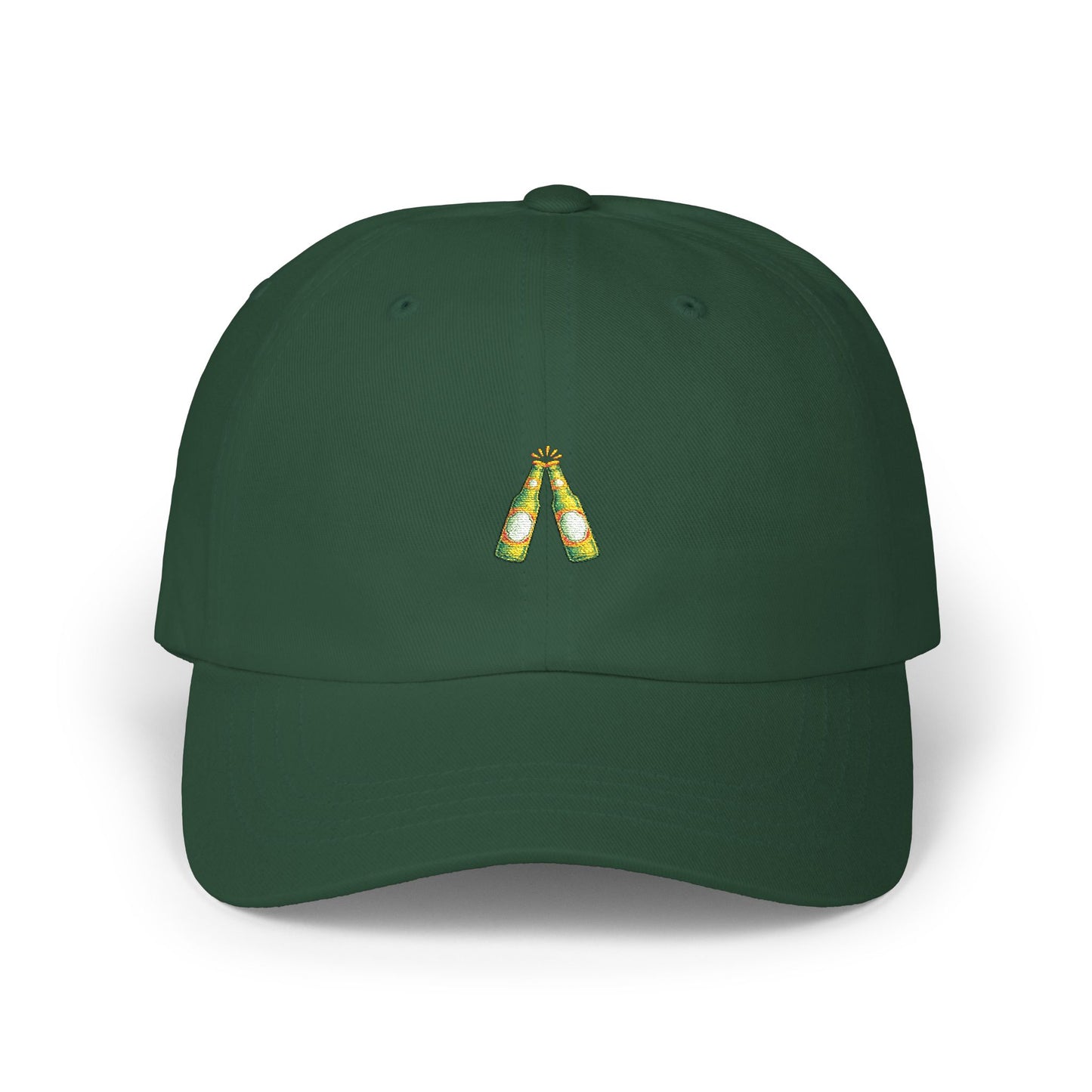 Beer Bottle Embroidered Baseball Hat