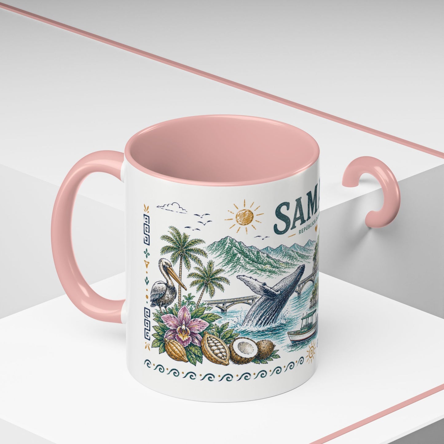 Samaná Dominican Republic Mug | Dominican Coffee Mug | Caribbean Travel Gift