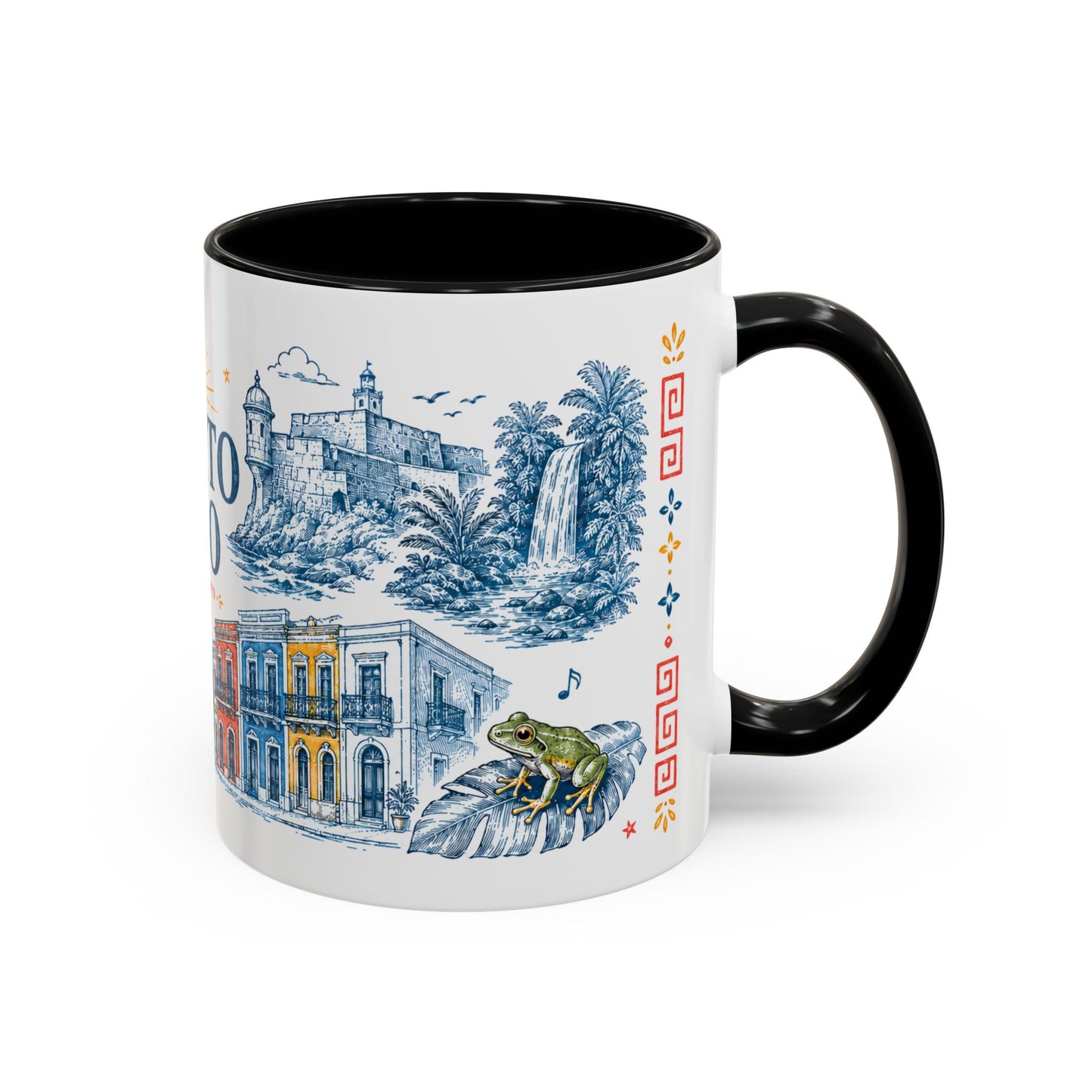 Puerto Rico Ceramic Coffee Mug | Travel Souvenir