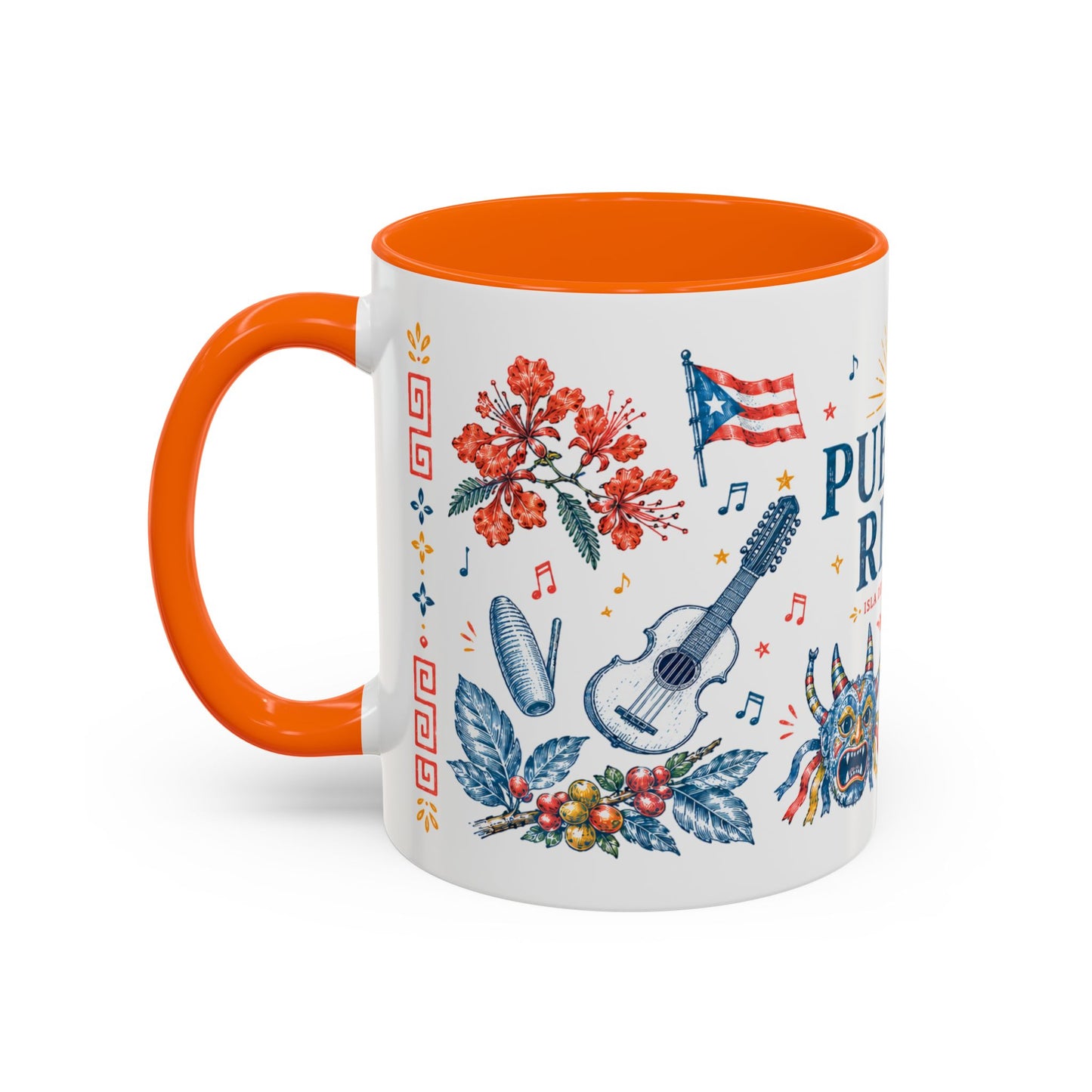 Puerto Rico Ceramic Coffee Mug | Travel Souvenir