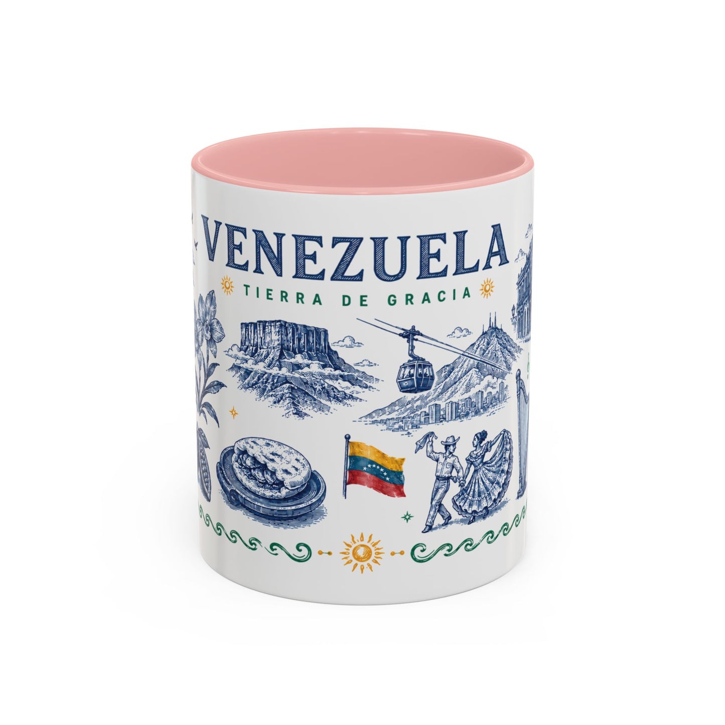 Venezuela Ceramic Coffee Mug | Travel Souvenir