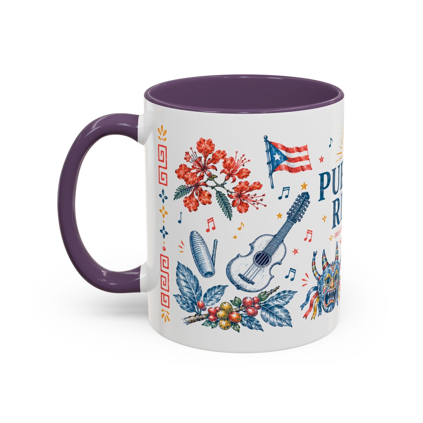 Puerto Rico Ceramic Coffee Mug | Travel Souvenir