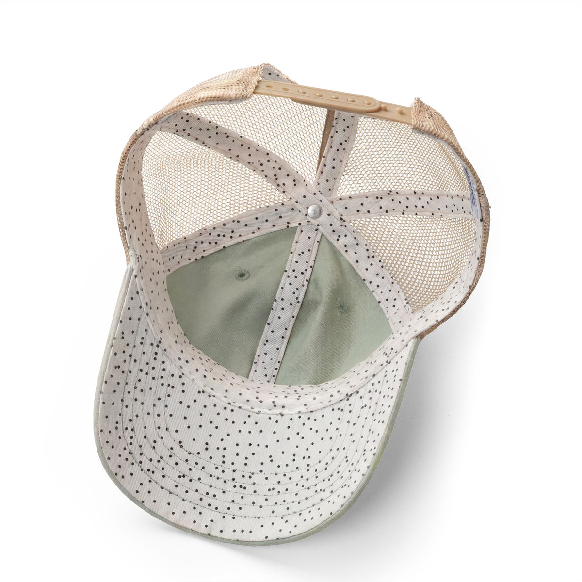 Sage / Polka Dots