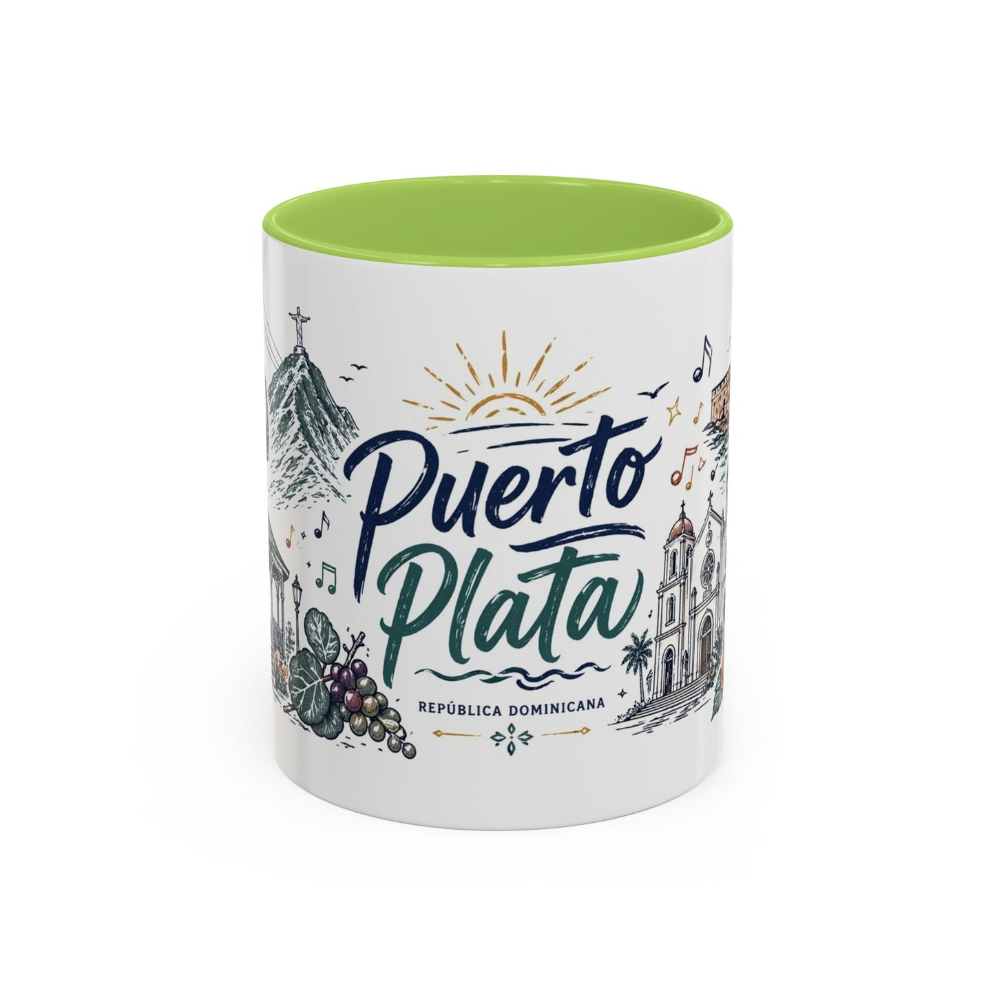 Puerto Plata Coffee Mug — Dominican Republic Travel Souvenir