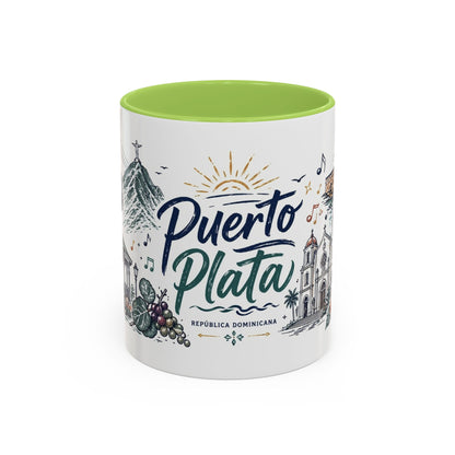 Puerto Plata Coffee Mug — Dominican Republic Travel Souvenir