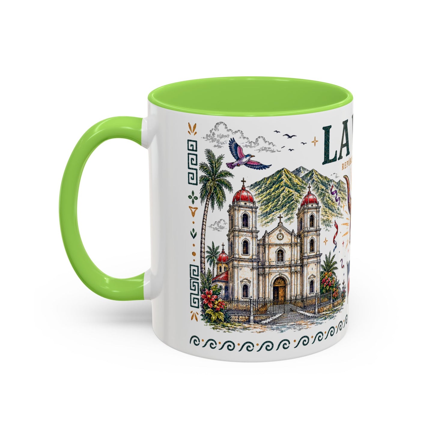 La Vega Dominican Republic Mug | Vintage Dominican Heritage Coffee Cup