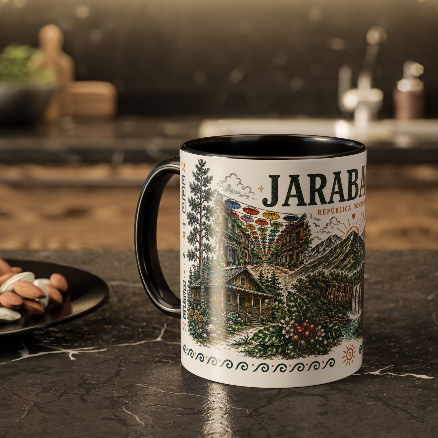 Jarabacoa Dominican Republic Mug | Vintage Dominican Heritage Coffee Cup