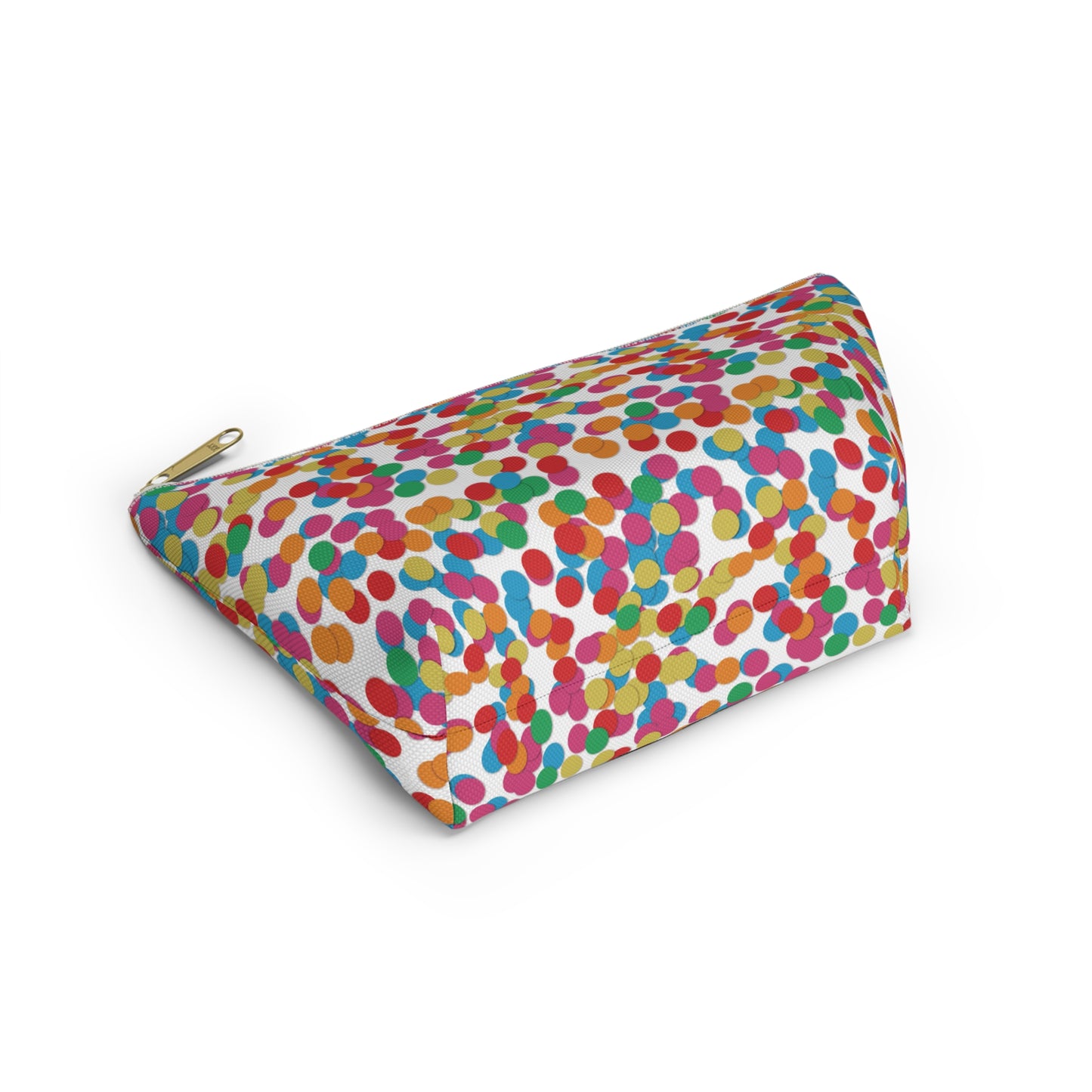 Confetti Dot Cosmetic Pouch | Zipper Makeup Bag