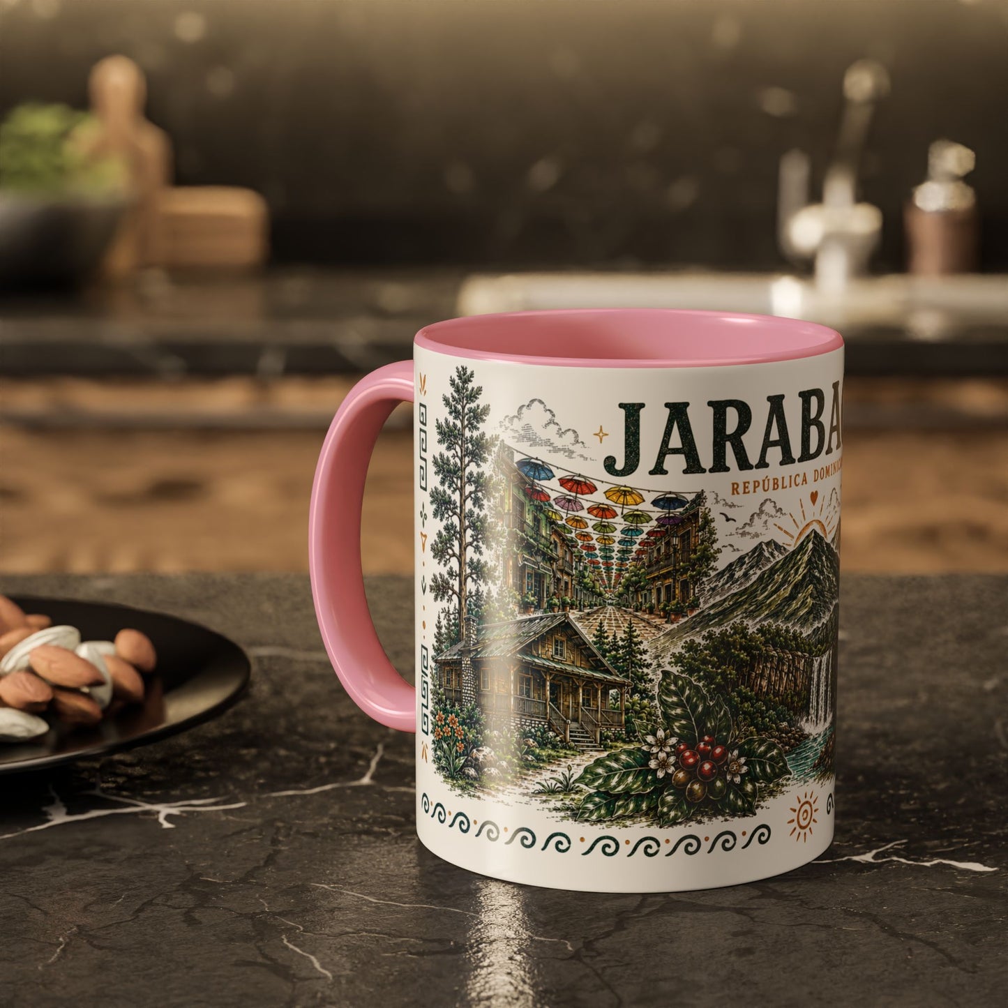 Jarabacoa Dominican Republic Mug | Vintage Dominican Heritage Coffee Cup