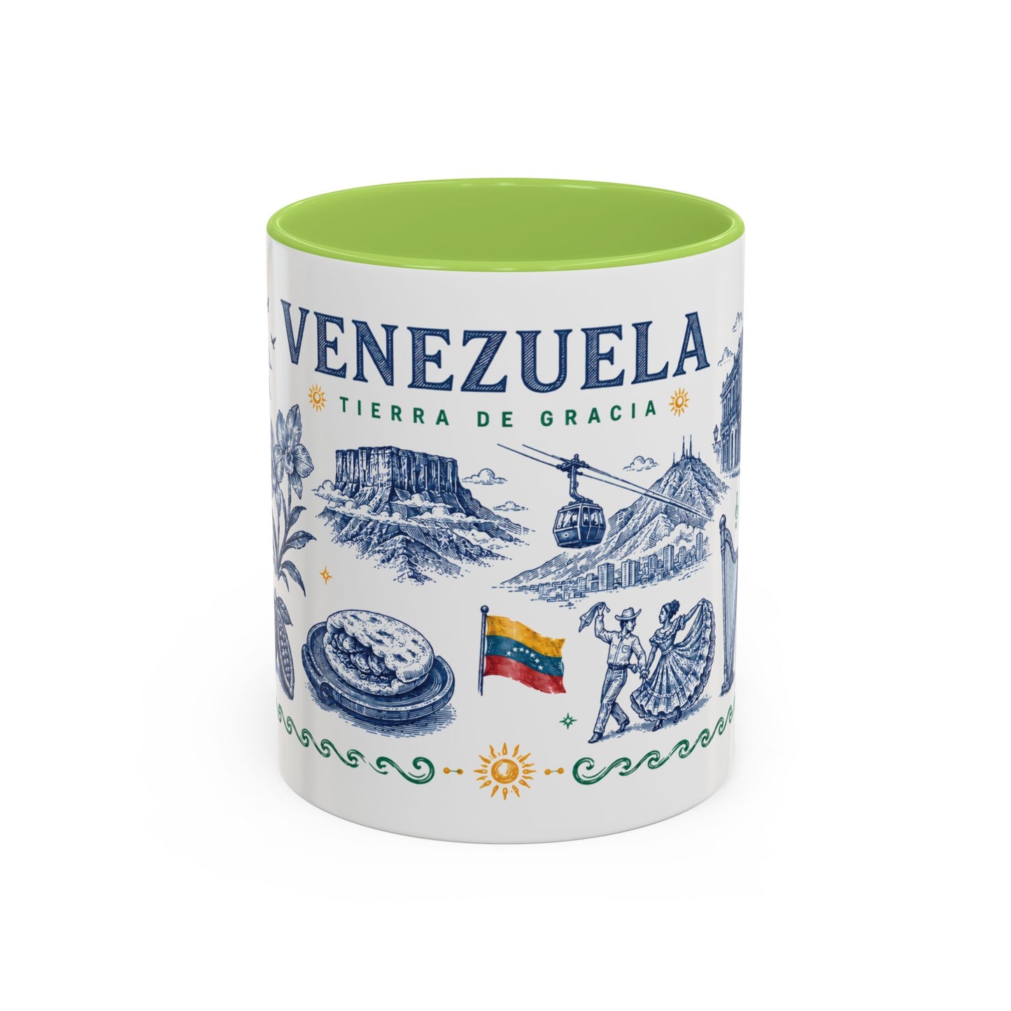 Venezuela Ceramic Coffee Mug | Travel Souvenir
