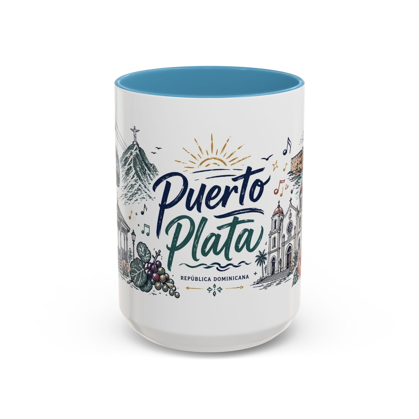 Puerto Plata Coffee Mug — Dominican Republic Travel Souvenir