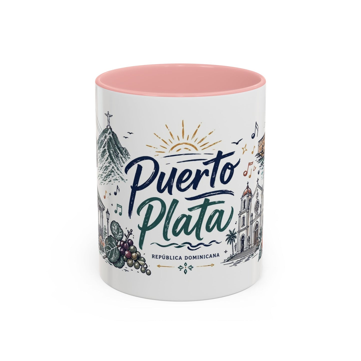 Puerto Plata Coffee Mug — Dominican Republic Travel Souvenir