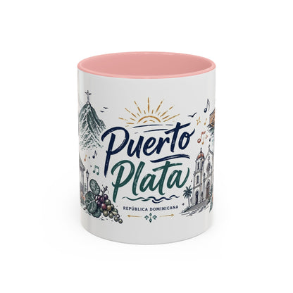 Puerto Plata Coffee Mug — Dominican Republic Travel Souvenir